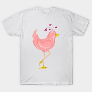 Pink Bird T-Shirt